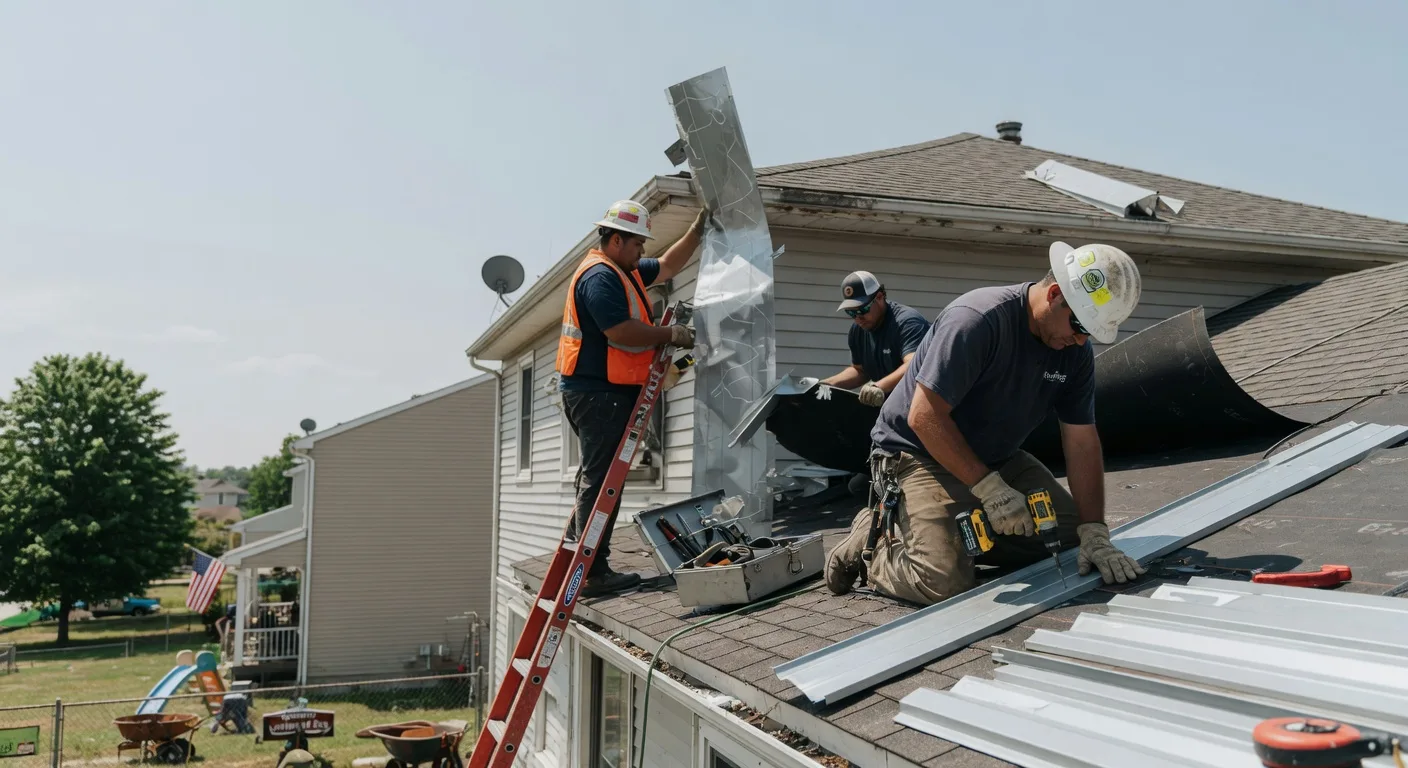 Metal Roof Repair in Irvona, PA